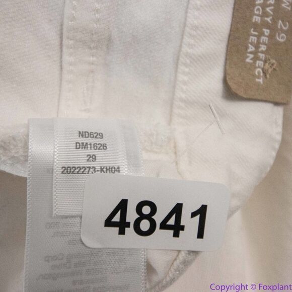 NEW Madewell The Curvy Perfect Vintage Jean tile‎ white, 29 - Picture 15 of 15